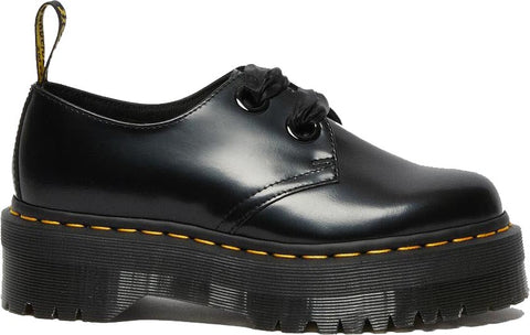 Dr. Martens Holly Leather Platform Shoes - Women's