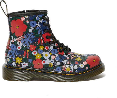 Dr. Martens 1460 Wanderflora Floral Print Leather Boots - Kids