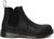 Dr. Martens 2976 Faux Fur Lined Leather Chelsea Boots - Youth - Black Republic Waterproof