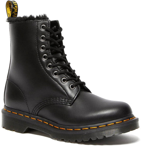 Dr. Martens 1460 Serena Faux Fur Lined Boots - Women's