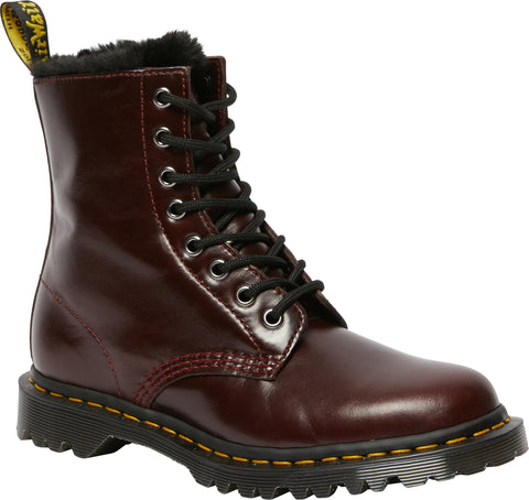 Dr. Martens 1460 Serena Faux Fur Lined Boots - Women's