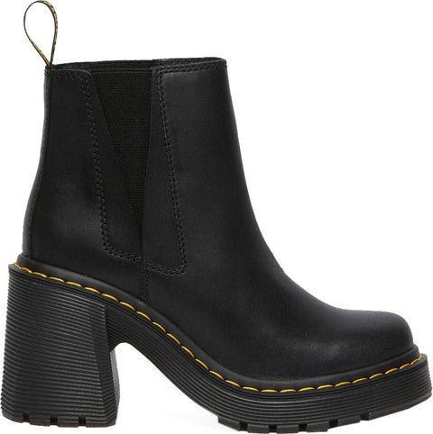 Dr. Martens Spence Leather Flared Heel Chelsea Boots - Women’s