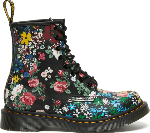 Dr. Martens 1460 Pascal Backhand Floral Mash Up Boots - Women's