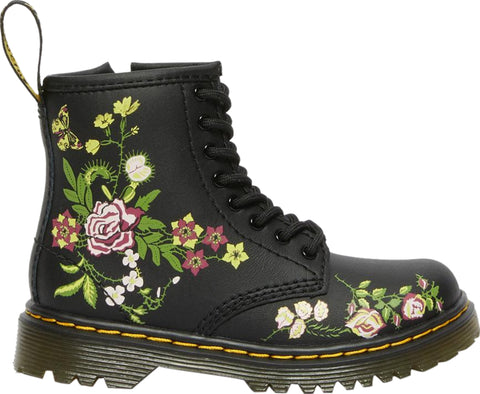 Dr. Martens 1460 Floral Leather Lace Up Boots - Little Girls