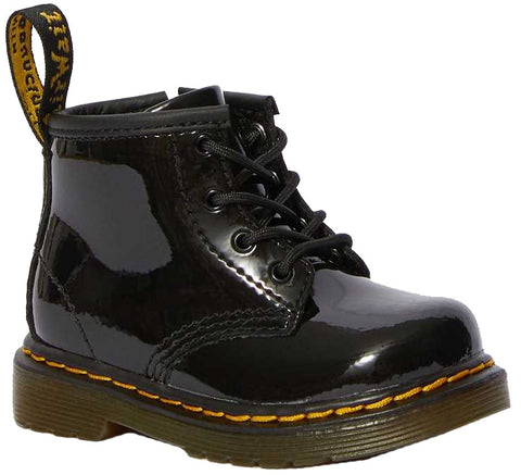 Dr. Martens 1460 Patent Leather Lace Up Boots - Infant