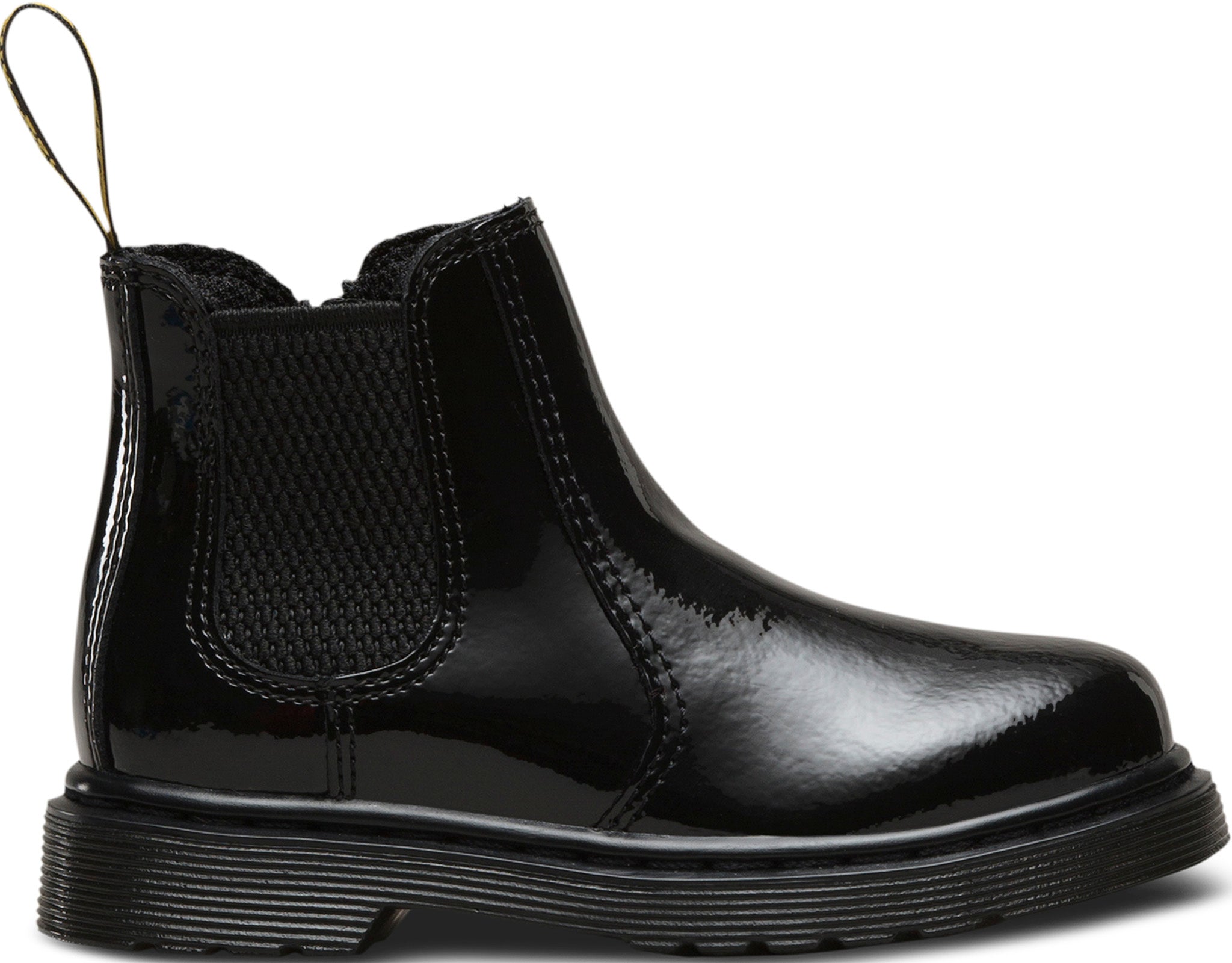 Dr. Martens 2976 Shiny Patent Leather Chelsea Boots Toddlers