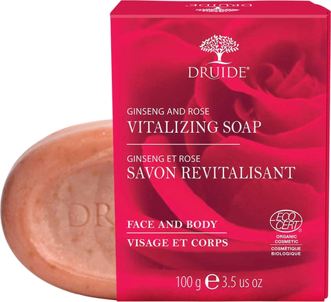 Druide Ginseng and Rose Revitalizing Soap