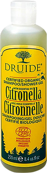 Druide Citronella Shampoo and Shower Gel - 250ml