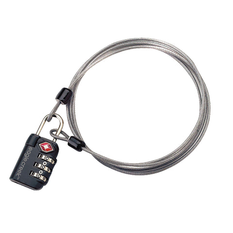 Eagle Creek 3-Dial TSA Lock & Cable