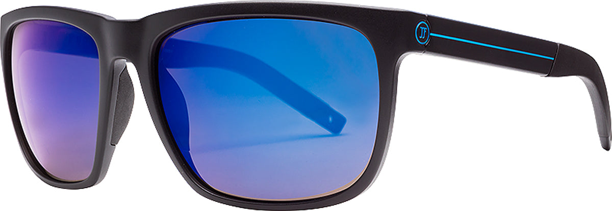 Electric Knoxville XL Sport Sunglasses - Matte Black - Blue