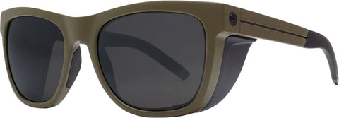Electric JJF12 Sunglasses - Military Drab - Silver Polar Pro Lens - Men's
