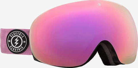 Electric EG3.5 Ski Goggle - Tort Mauve Frame - Brose/Pink Chrome Lens + Jet Black Bonus Lens
