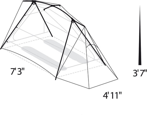Eureka Timberline SQ 2XT 2 Person Tent