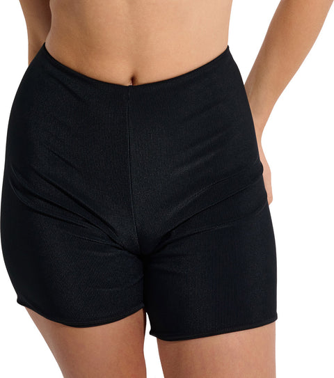 Everyday Sunday High-Waist Recycled Rib Biker Shorts - Women's