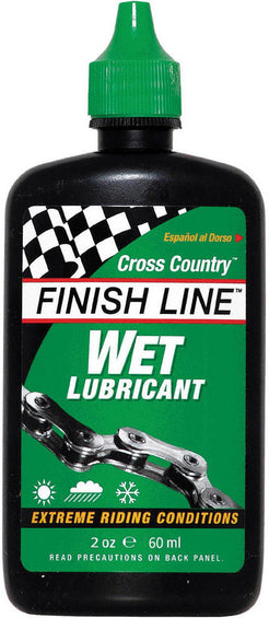 Finish Line Wet Bike Lubricant - 2 Oz