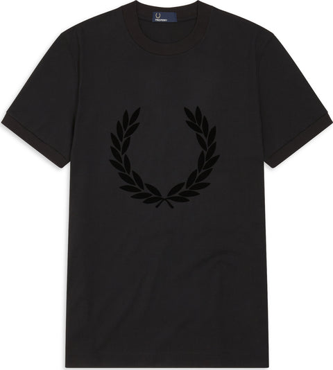 Fred Perry Laurel Wreath Textured T-Shirt - Men's