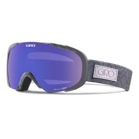 Giro Women's Field - Titanium Deco - Grey Purple Lens