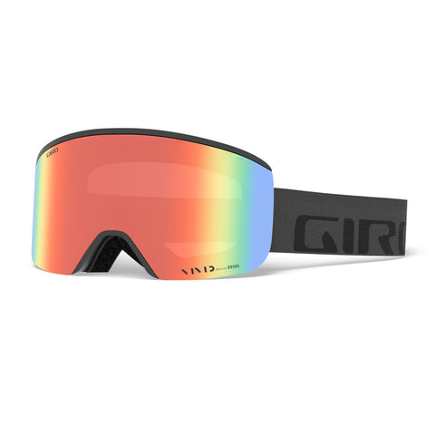 Giro AXIS Black Wordmark - Vivid Ember and Infrared Lens
