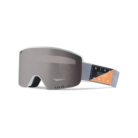 Giro AXIS Grey Piste out - Vivid Onyx and Infrared Lens