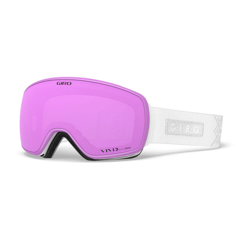 Giro Women's Eave White Velvet - Vivid Pink and Infrared Lens