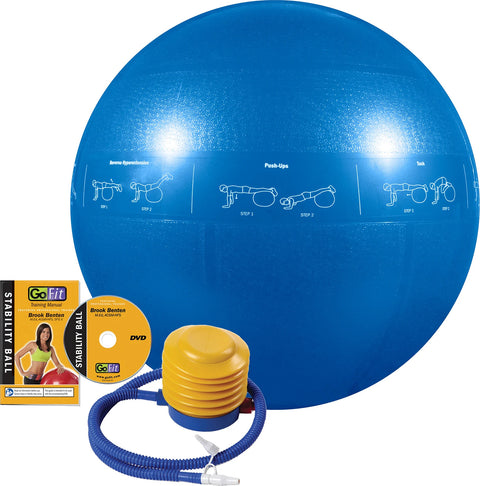 GoFit 55cm ProBall 2000lb Stability Ball