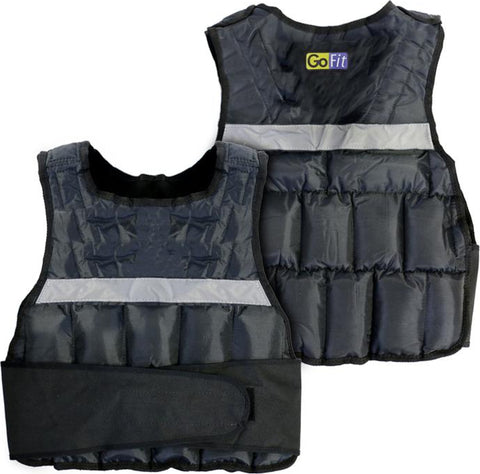 GoFit Weighted Vest Adjustable Up to 20 lbs