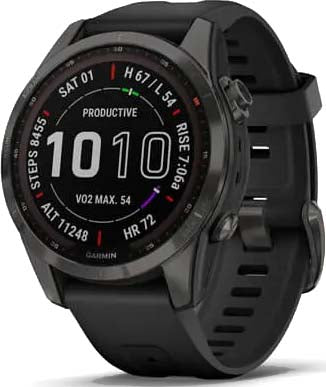 Garmin Fenix 7S Sapphire Solar Watch