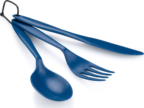 GSI Outdoors Tekk Cutlery Set - Blue