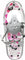 GV Kid Trail Snowshoes - Girl's - Pink - White