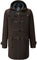 Gloverall Morris Duffle Coat - Men's - Brown Tartan
