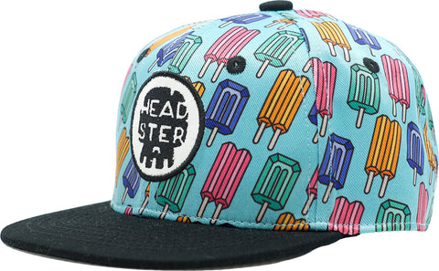 Headster Kids Pop Neon Blue Cap - Kids