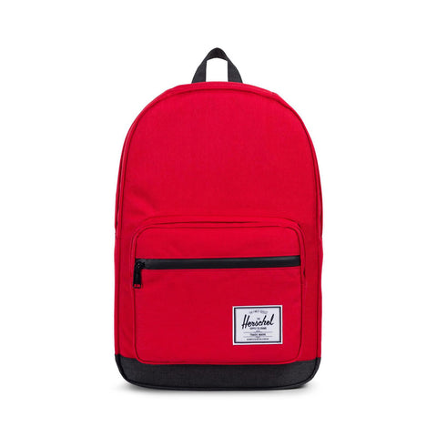 Herschel Supply Co. Pop Quiz Backpack Barbados Cherry Crosshatch - Black Crosshatch