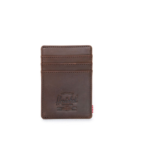 Herschel Supply Co. Raven Leather Card Holder