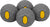Helinox Vibram Ball Feet Set 45mm - Grey