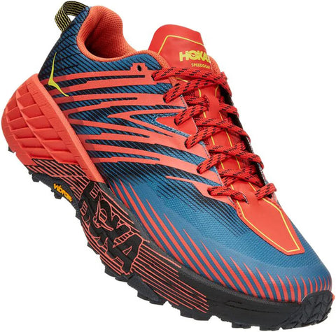 Hoka Speedgoat 4 Wide Running Shoes - Men's