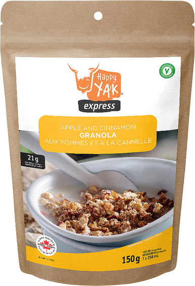 Happy Yak Granola Apple and Cinnamon