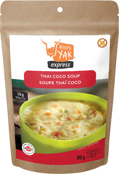 Happy Yak Coconut Thaï Soup