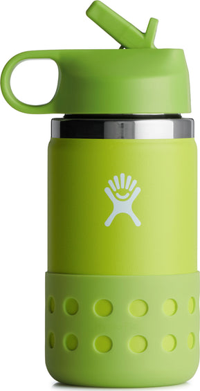 Hydro Flask Wide Mouth 2.0 Kids Bottle with Straw Lid - 12 Oz