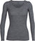 icebreaker Siren Long Sleeve Sweetheart - Women's - Gritstone Heather