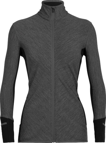 icebreaker Descender RealFleece Merino Long Sleeve Zip Jacket - Women's 