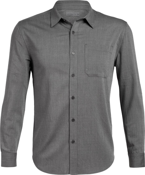 Icebreaker Compass Flannel Long Sleeve Shirt - Men's