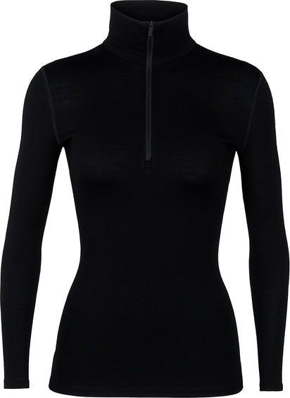 icebreaker 260 Tech LS Half Zip Base Layer - Women's