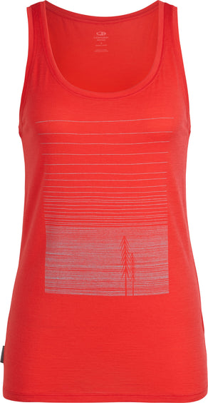 Icebreaker Tech Lite Tank Woods - Women's