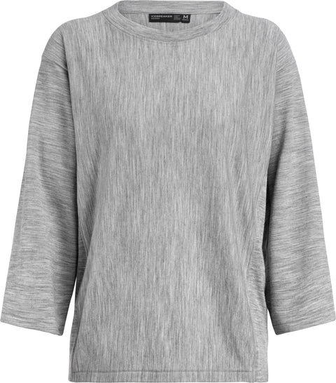 Icebreaker TABI Micro-Terry Laid-Back Long Sleeve Crewe - Women's
