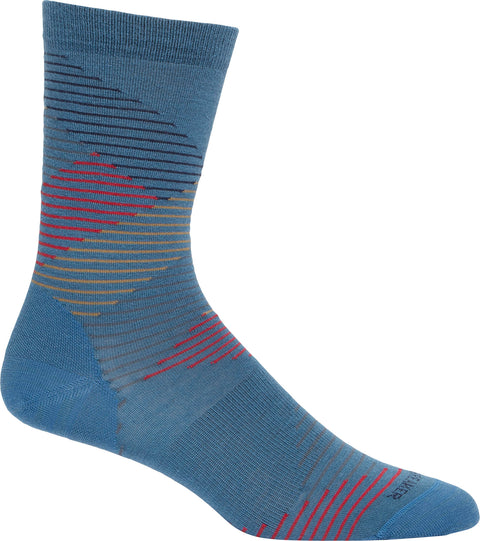 Icebreaker Lifestyle Fine Gauge Crew Dashes Socks - Women's