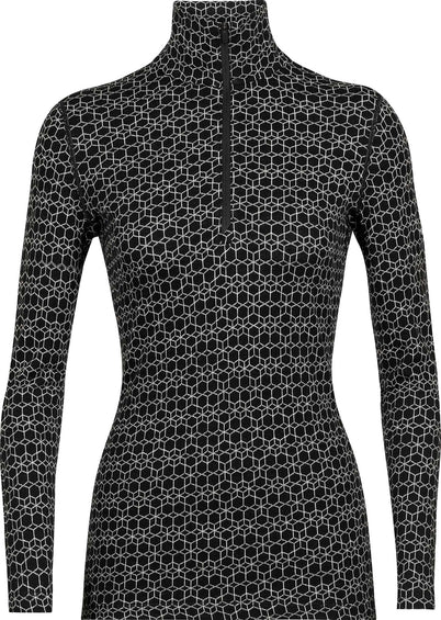 icebreaker 250 Vertex Long Sleeve Half Zip Base Layer Top - Women's