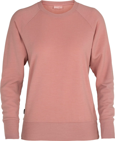 Icebreaker Nature Dye Helliers LS Crewe Pullover - Women's 