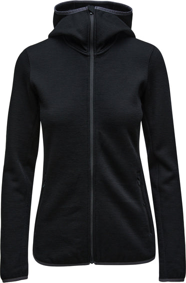 icebreaker Elemental LS Zip Hood Jacket - Women's