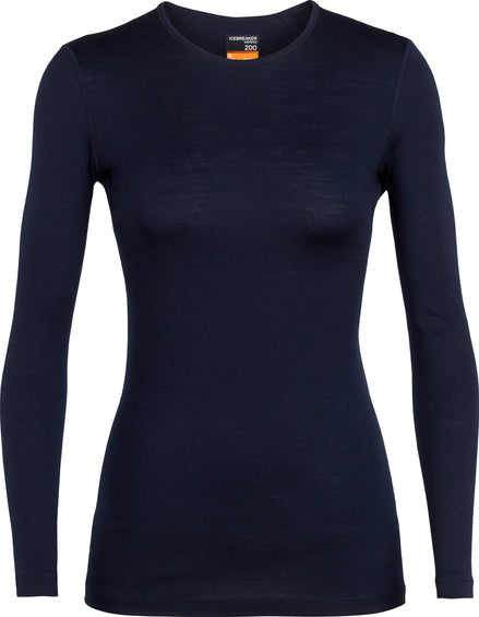 icebreaker 200 Oasis Long Sleeve Crewe - Women's