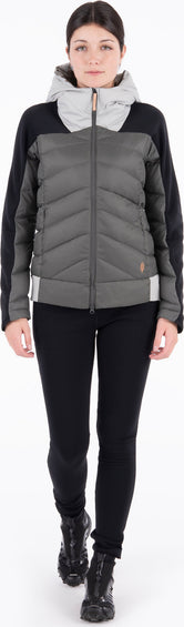 Indygena Lampo CB Bi-Material Jacket With Hood - Women's